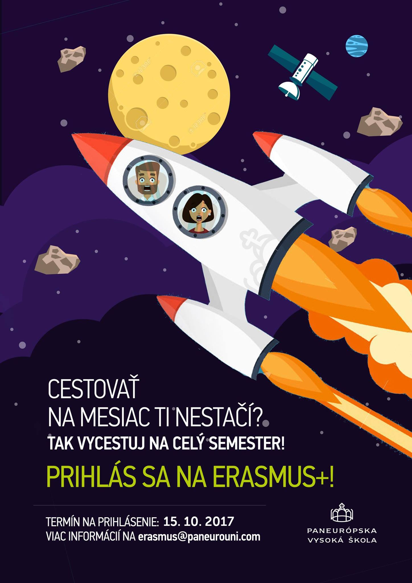 Cestovať na mesiac ti nestačí? Prihlás sa na ERASMUS+