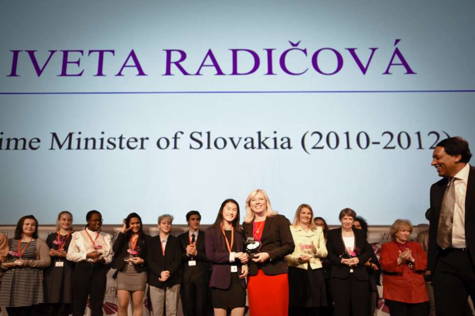 Radičová WLP ocenenie PEVŠ