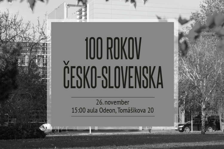 Prednáška o 100. výročí Česko-Slovenska z pohľadu historika Dušana Kováča