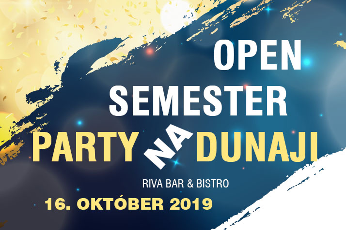 OPEN SEMESTER PÁRTY NA DUNAJI