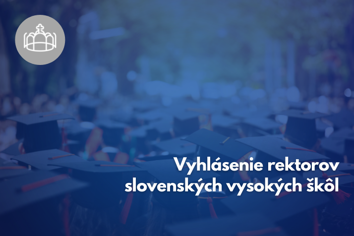 Vyhlásenie rektorov slovenských vysokých škôl