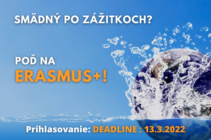 Spolu so štartom letného semestra spúšťame aj prihlasovanie do programu Erasmus+ pre mobility v akademickom roku 2022/2023!