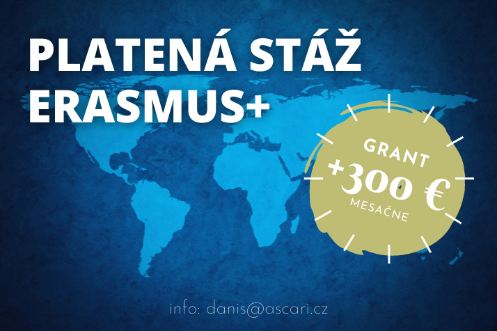 Erasmus + stáž v českej personálnej agentúre ASCARI s.r.o.