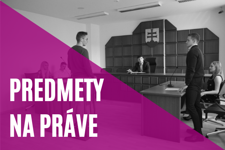 predmety na práve