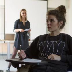 Fotografie z Laboratóriá Fakulty psychológie