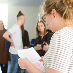 Fotografie z Laboratóriá Fakulty psychológie