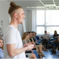 Fotografie z Laboratóriá Fakulty psychológie