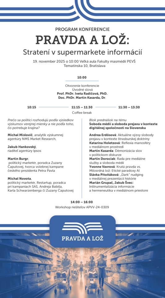 Stratení v supermarkete informácií